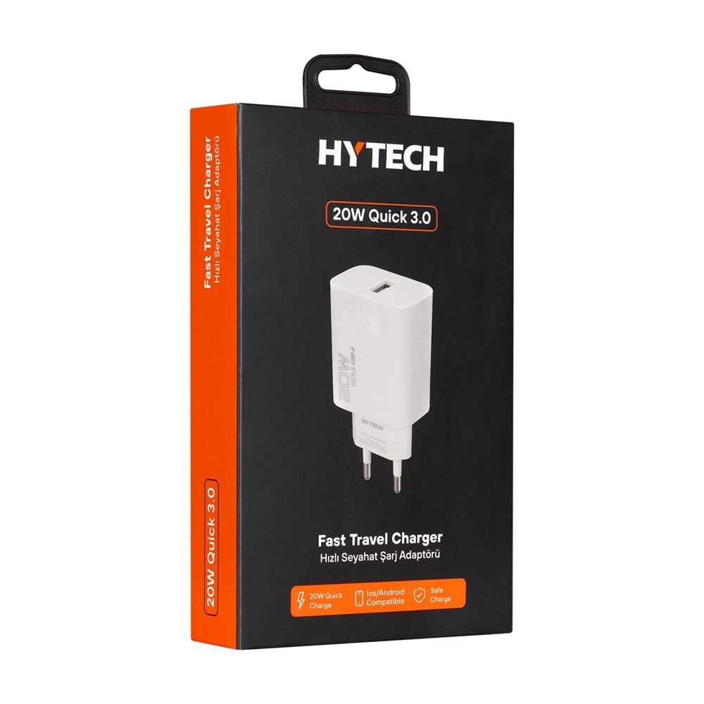 Hytech HY-XT60 20W Quick 3,0 Ev Şarj Cihazı başlığı