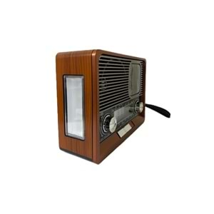 KTF-1647 SAATLİ NOSTALJİK RADYOLU SPEAKER