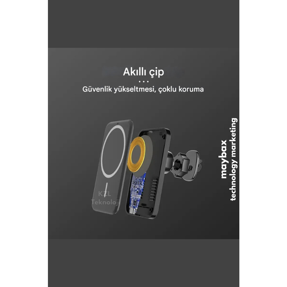 15W MAX MAGNETIC WIRELESS CHARGER