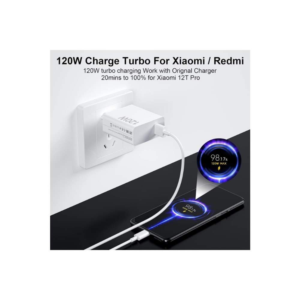 JNUOBI JC-120A 120W TURBO SANİYELİ TYPE-C ŞARJ SETİ