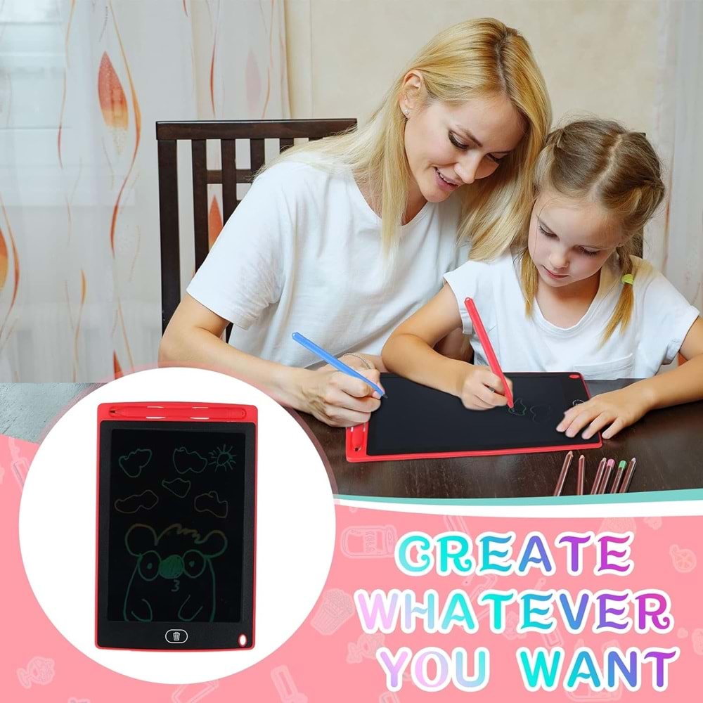 10.5 İNÇ Grafik Not Yazma Ve Çizim Yapma Yazı Tahtası Eğitim Tableti