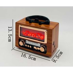 NS901BT BLUETOOTH NOSTALJİK SPEAKER