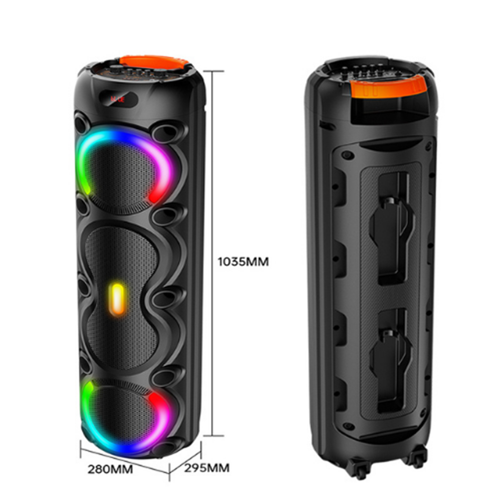 PG-8858 KABLOSUZ ÇİFT MİKROFONLU BLUETOOTH SPEAKER
